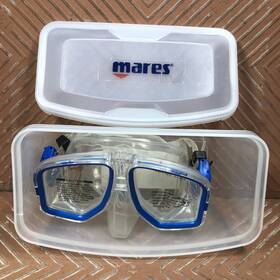 411222 Mares 003608332711 Machera Wind Googles Bxyl Cl New W Original Plastic Box Splash Club