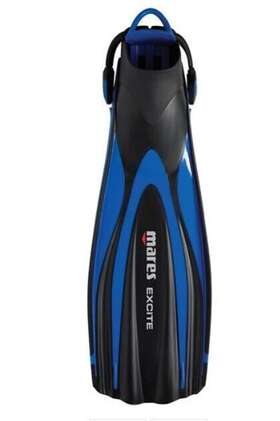 410025sar Mares Excite Open Heel Fins Xl Blue