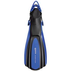 410027sasm Mares Avanti Pure Open Heel Fins With Bungee Straps Small/medium Blue