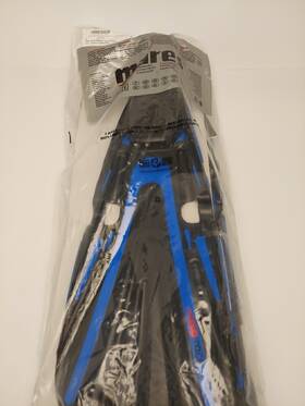 410313sa044bl Mares Volo Race Full Foot Fins 44 Black/blue