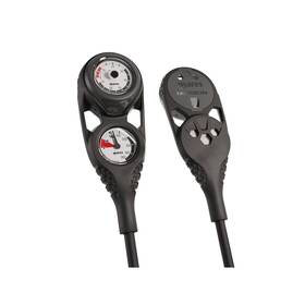 414429bk7 Mares Mission 2 Dual-gauge Scuba Diving Console Includes Pressure And Depth