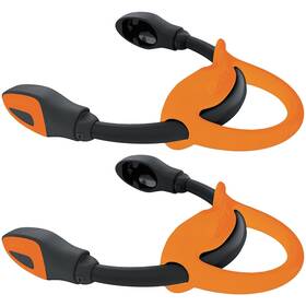 415363orxl Mares Bungee Straps Replacement Part For Scuba Diving Open Heel Fins - Pair