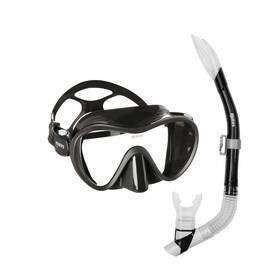 Mares B07n1kvl6z Adult Combo Tropical Snorkeling Gear Set - Mono-lens Frameless Silicone