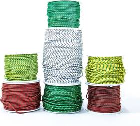 Maverick America 650380144919 Dyneema Cored Reel Line 1.8mm 50m Yellow With Green Inserts