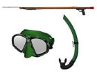 Mc24-cm.ss76-gr.mc-0012 Riffe Mahogany Comp 3x 57 Speargun With Typhoon Camo Mask And Snorkel 813347028725