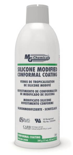 422b-340g Mg Chemicals - 422b Silicone Conformal Coating Clear 340 Gram