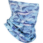 Mhsm1004-bcam Unbranded Guy Harvey Mens Carmonator Sunmask Osfa Blue 0054683690621