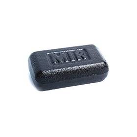 Mir 722532278367 Set Of 3 Lb Iron Weights For Weighted Vest 3lbs - 4 Inch X 2.5 1.5 Black
