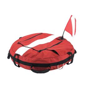 N W 765074583018 Scuba Dive Float Freediving Buoy. Includes Inner Tube And 8inch Flag Nylon