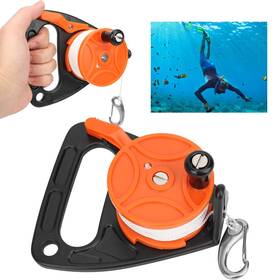 45qfzcb1gx-01 Naroote Redxiao Diving Reels 150ft Dive Reel Line Equipment With Orange