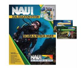 Nes71000rgbm-2 Naui Scuba Diving Dual Education System Open Water/eanx Nitrox With Code Numbers
