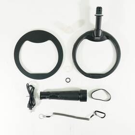 10000115 Nokta Detection Technologies 20240618 Black Pulsedive Scuba Metal Detector With 8 Inch Coil