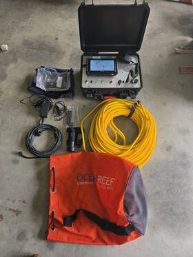 M-105 Ocean Reef Underwater Communication System With Control Unit Screen Cables