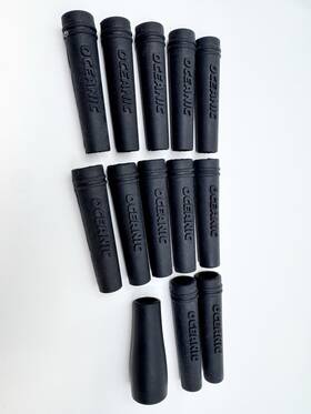 Oceanic 020545004967 New 13 Hose Protectors Black