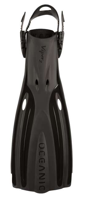 14.3907.53 Oceanic Viper 2 Open Heel Fins Black Small