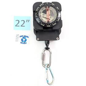 5211 Oceanic Underwater Compass Scuba Retractor Dive Regulator Console Computer 22 Inch