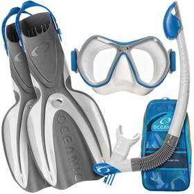 Oceanic B09xvhftf8 Snorkel Set For Adults Snorkeling Gear Panoramic Wide View