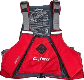122400-100-040-21 Onyx Move Vent Torsion Life Safety Vest Red M L