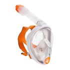 Oro15072 Unbranded Ocean Reef Aria Fullface Mask Snorkel Combo White