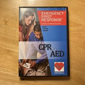 70995e Padi 70995e/f/s Emergency First Response Cpr And Aed Dvd Video