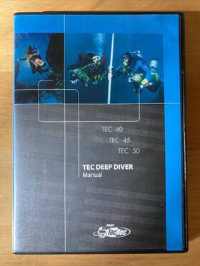 71924 Padi Tecrec Deep Diver Manual Disk Product No. 08/13 Version 1.0