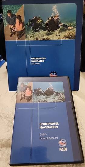 70885mul Padi 79302 Underwater Navigator Manual Navigation Dvd Scuba English Espan