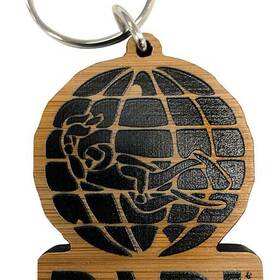 80269 Padi Wood Key Chain