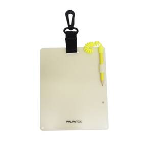 Palantic 627154152081 Scuba Diving Writing Dive Slate 7.25 Inch X6 With Replaceable Pencil Safety Leas
