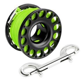 Efc-01 Pecihiko Scuba Diving Reel Aluminum Alloy Wreck Cave Finger Spool With 30m/100ft High