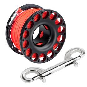 Efr-01 Pecihiko Scuba Diving Reel Aluminum Alloy Wreck Cave Finger Spool With 30m/100ft High