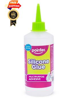Lg-250ml-en Pointer Silicone Glue Crystal Clear Multipurpose 1 Count 250ml Transparent