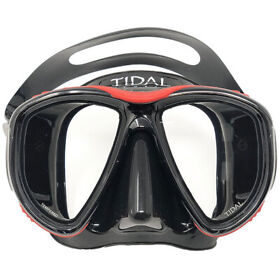 Tm1red Pro Shot Tidal Mask Red Clear Lens