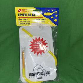 Ws060-gw Promate 5 Inch 6 Glow In Dark Scuba Dive Underwater Note Writing Slate With Pencil Shower