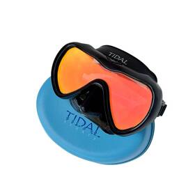 Proshot 854159007485 Single-lens Tidal Mask Black With Tinted Red Lens