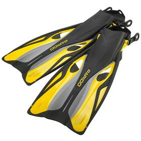 Fa68-atl-fa681162 Rapido Flipper Open Heel Fins Small/medium Yellow