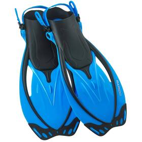 Rqfa40-sm-bl Rapido Marine Open Heel Adjustable Fins Small/medium Blue