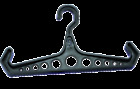 Rb0741 Innovative Scuba Bcd Hanger Black