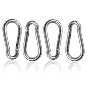 B00sx9g1g2 Renext 4 Pack 2 Inch Stainless Steel 304 Spring Snap Link Hook Clip Carab