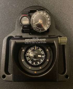 Tac-100a Rje International Compass Combat Swimmer Diving Navigation Board Navy Seal Sf Ussocom