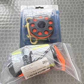 Dmt-15-or-usa Rock N Sports Scuba Smb Finger Spool Reel Set-new -surface Market Buoy Dive Safety Gear