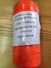 Rp9042 Dive Rite Orange Braided Polyester Nylon Line Feet Pound