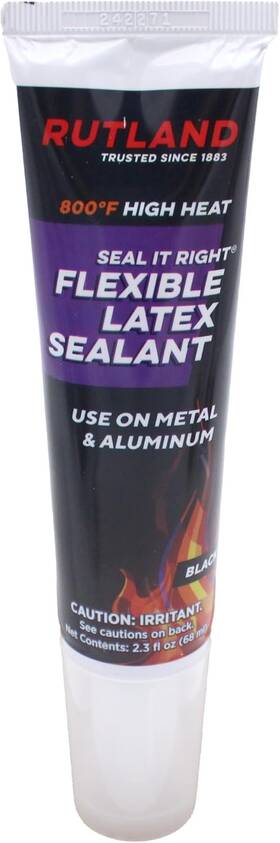 641c Rutland Products Seal It Right Flexible Latex Sealant Black 2.8 Fl Oz