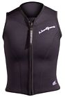 S125wf-01-14 Neosport Wetsuits Womens Premium Neoprene Zipper Vest Black