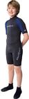 S625jb-45-14 Neosport Wetsuits Premium Neoprene Juniors Shorty Blue 749819532028