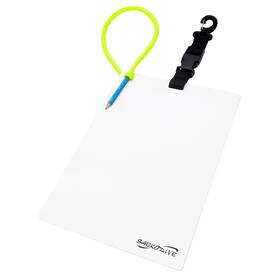 Aw-13 Saekodive Dive Slate With Pencil And Clip - 8.3 Inch X 11.4 Diving Writing Board Scuba