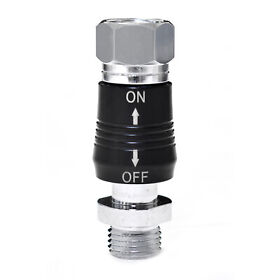 Scad-60 Scuba Choice 2nd Stage Male 9/16inch To Female On Off Valve Adapter