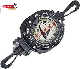 Scuba Choice 445007545599 Diving Dive Compass With Retractable Clip Glow-in-the-dark Compas