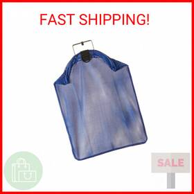 Scuba Choice 608939471399 Spearfishing 5mm Stainless Steel Wire Handle Blue Fish Bag Net Mesh