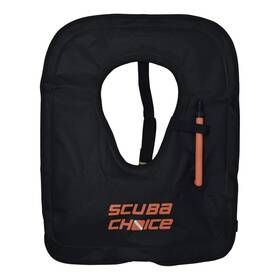 B08vc95wjv Scuba Choice Adult Snorkel Vest Inflatable Black Oversized Removable Strap Easy
