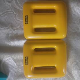 Sclw-yl-01 Scuba Choice 2qty. 4.5lb Each Diving Lead Weight Yellow Vinyl Coated